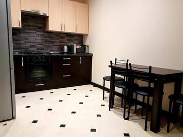 Фото номера Улучшенные апартаменты Апартаменты Apartment near the airport Kiev Zhulyany Киев Жуляны с гидромассажной ванной г. Вишневое 55