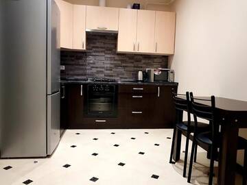 Фото номера Улучшенные апартаменты Апартаменты Apartment near the airport Kiev Zhulyany Киев Жуляны с гидромассажной ванной г. Вишневое 63