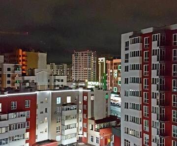 Фото номера Улучшенные апартаменты Апартаменты Apartment near the airport Kiev Zhulyany Киев Жуляны с гидромассажной ванной г. Вишневое 38